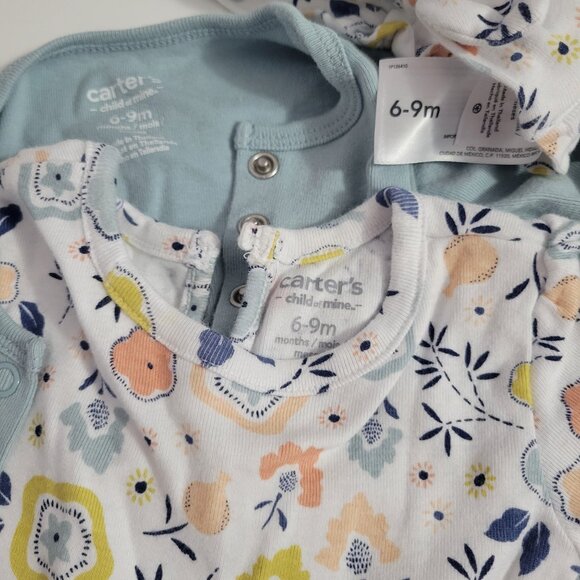 2 Carter's Dress and Sweater bundles Girl 6-9 Months - Picture 3 of 10